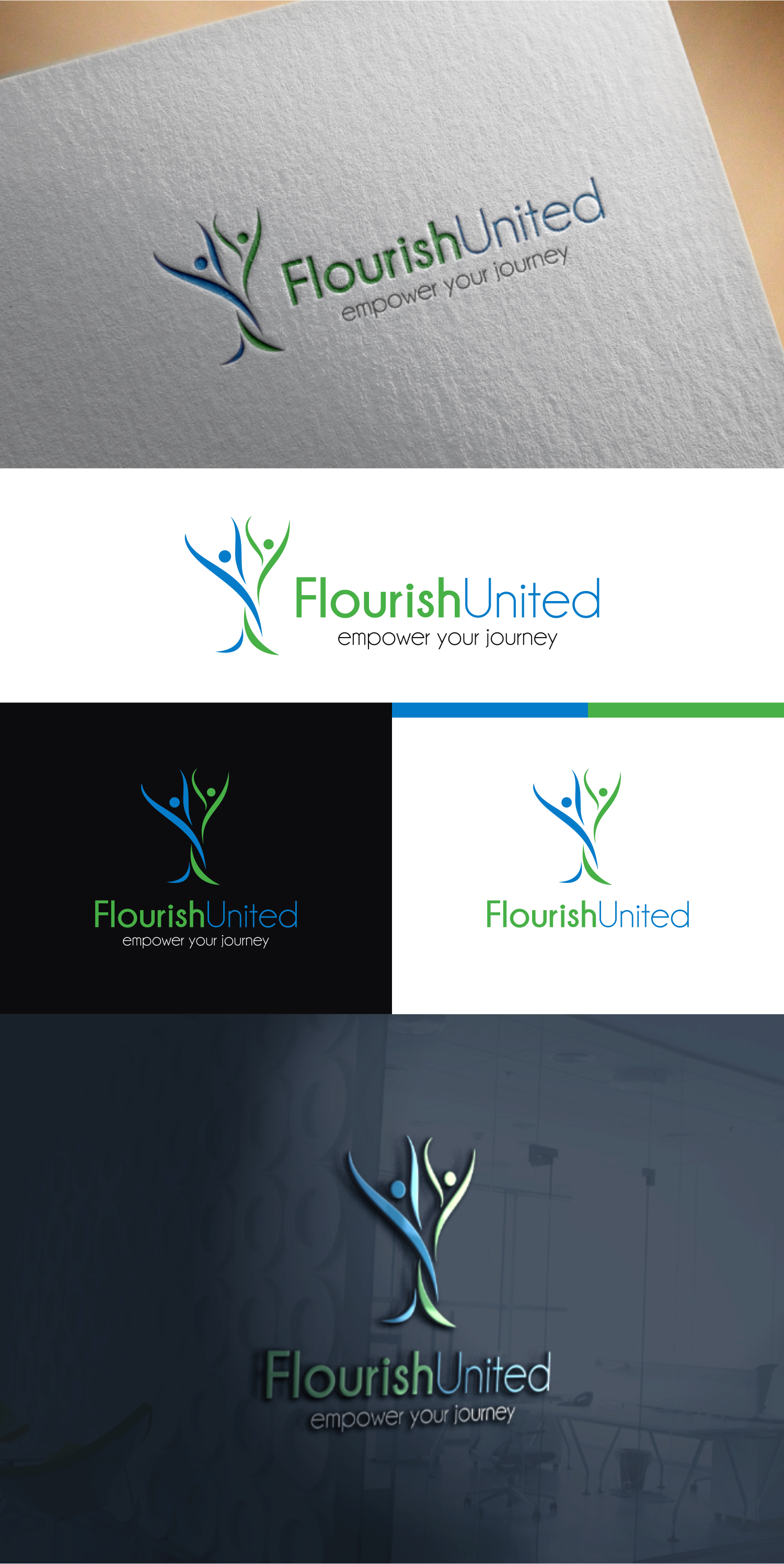 Logo Design by Dafid Upel for Flourish United PTY LTD | Design #35940615