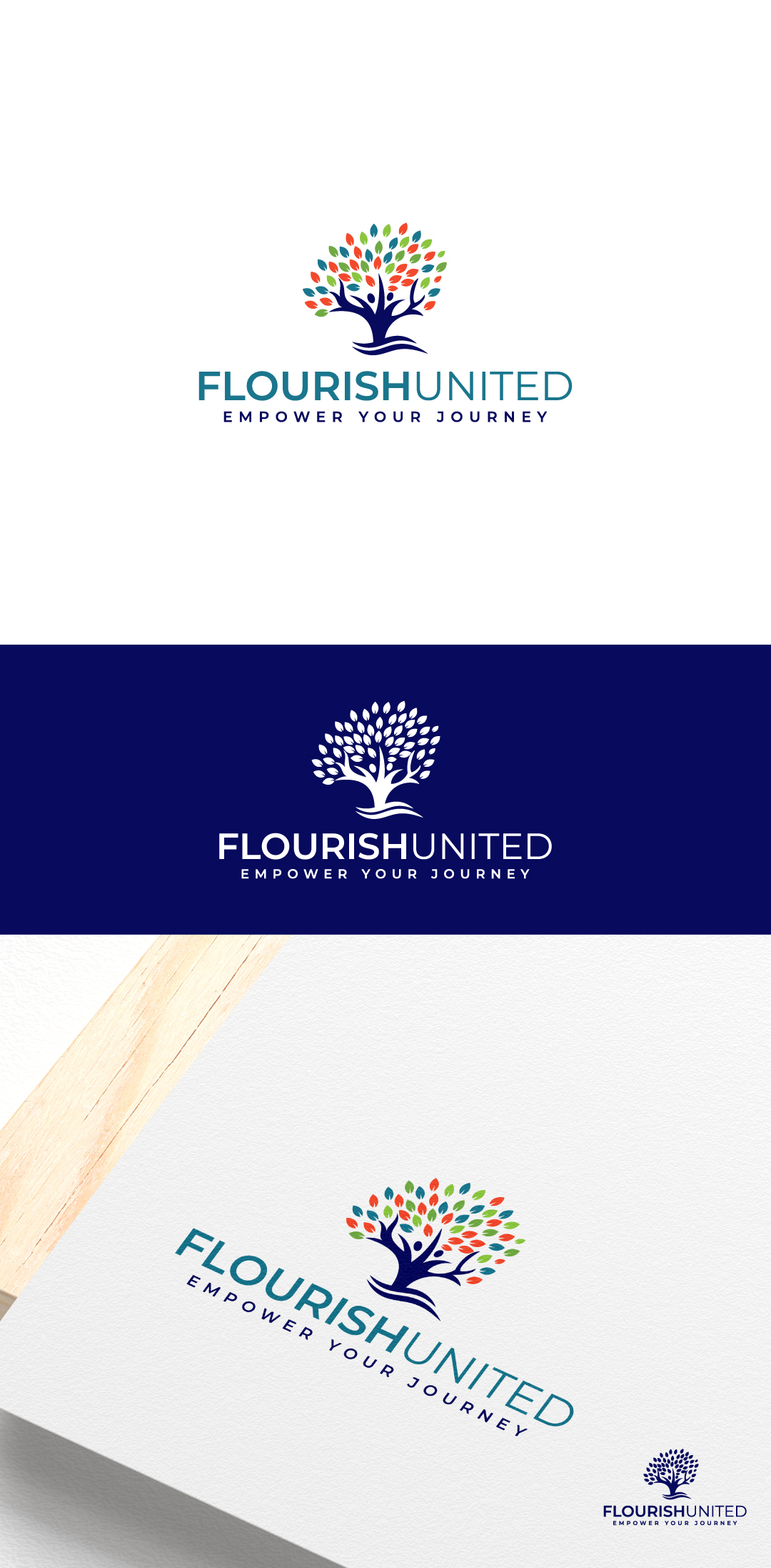 Logo Design by SAM-ART for Flourish United PTY LTD | Design #35915576