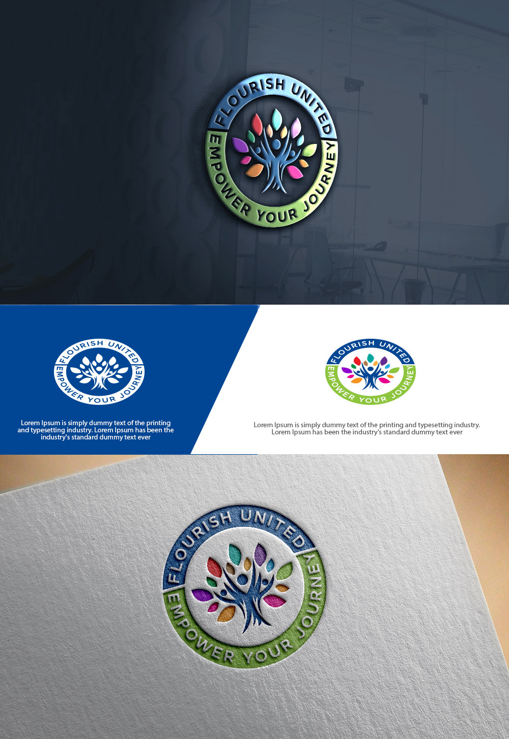 Logo Design by sulemani  creation for Flourish United PTY LTD | Design #35852382