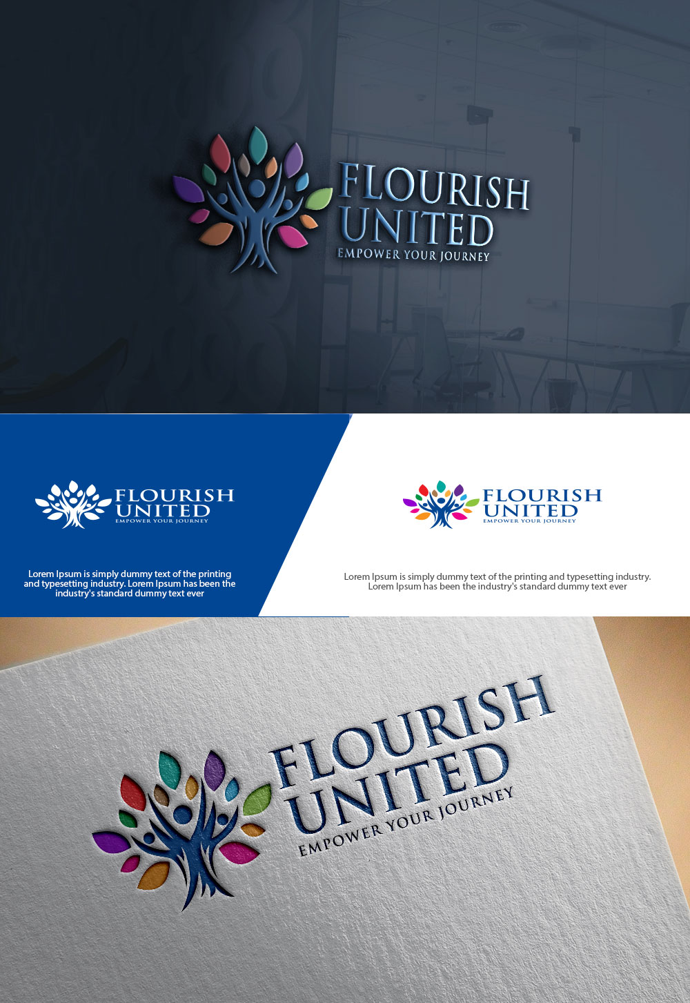Logo Design by sulemani  creation for Flourish United PTY LTD | Design #35852383