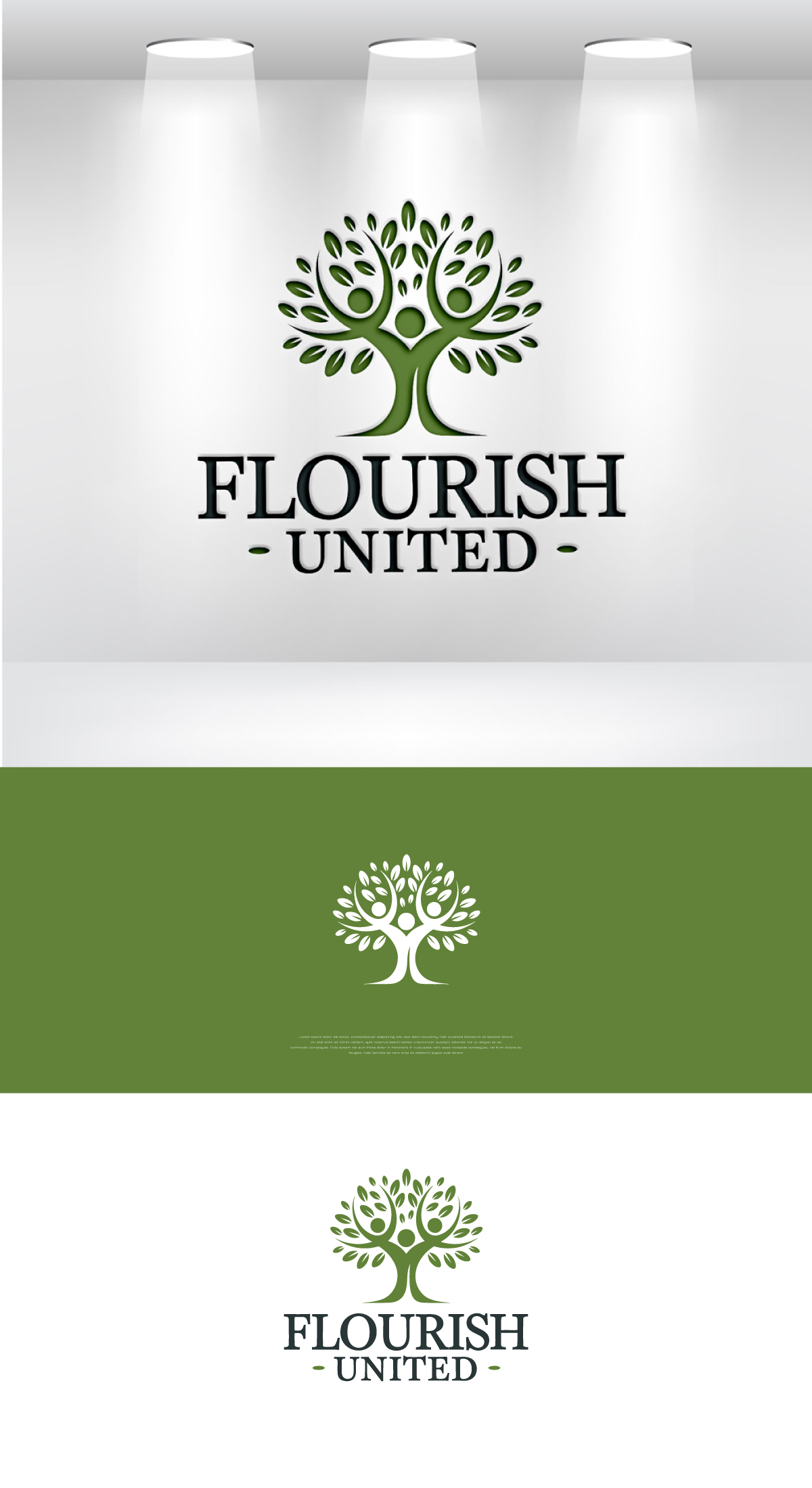 Logo-Design von apik. für Flourish United PTY LTD | Design #35852380