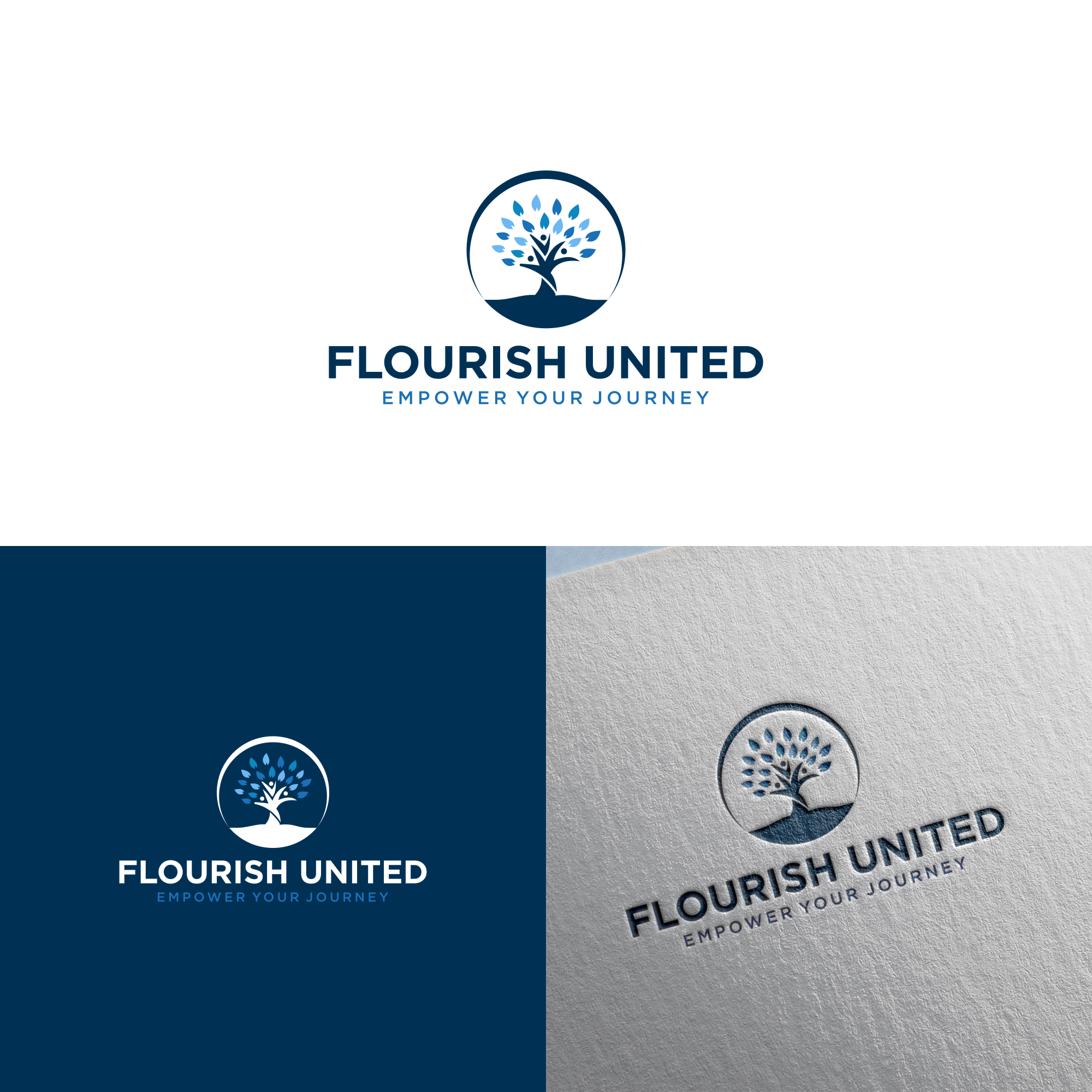 Logo Design by ni9 for Flourish United PTY LTD | Design #35876624