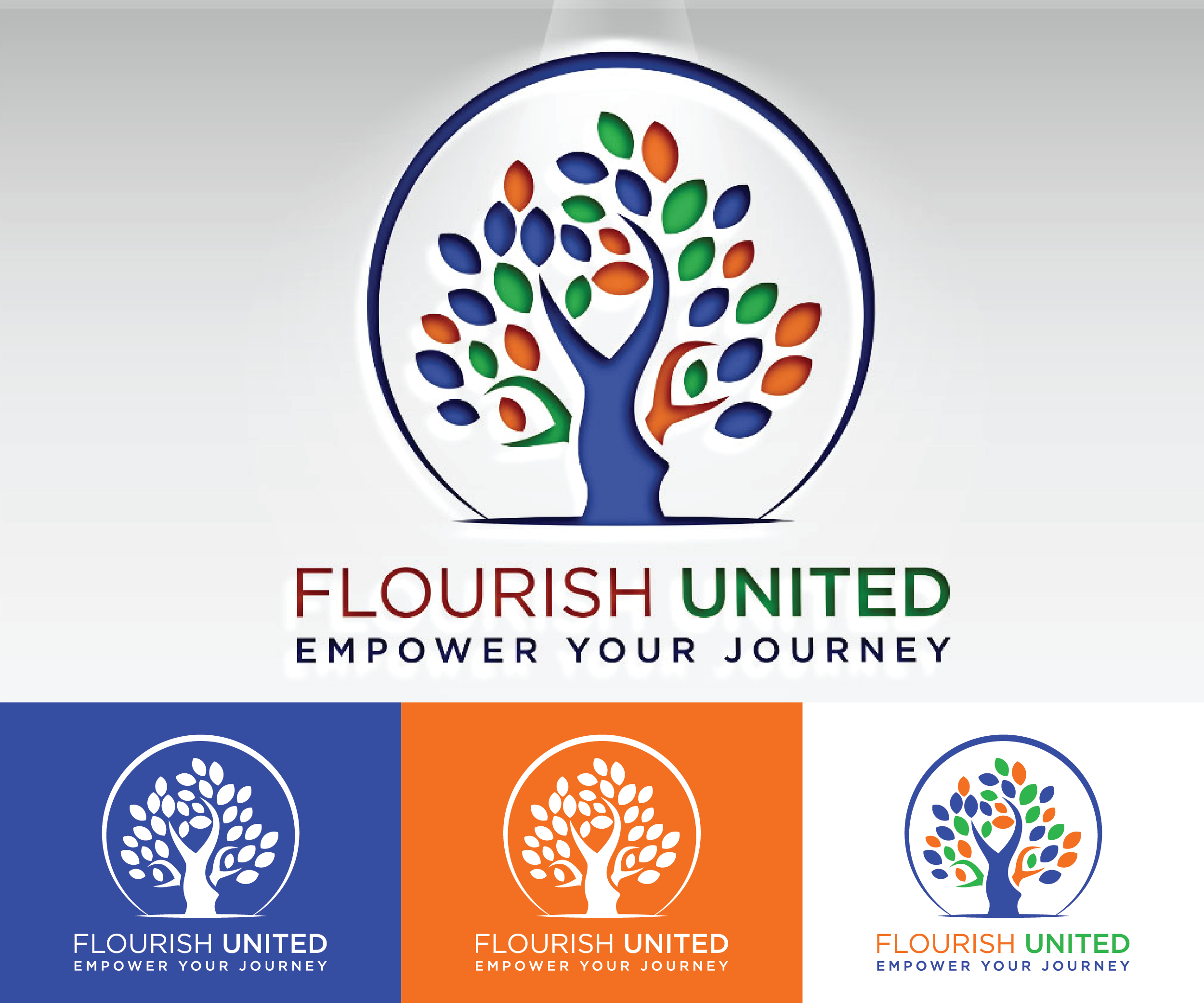 Diseño de Logo por FT Marks Co. para Flourish United PTY LTD | Diseño #35885753