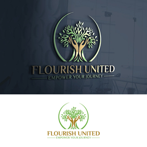 Logo Design by bute for Flourish United PTY LTD | Design #35864219