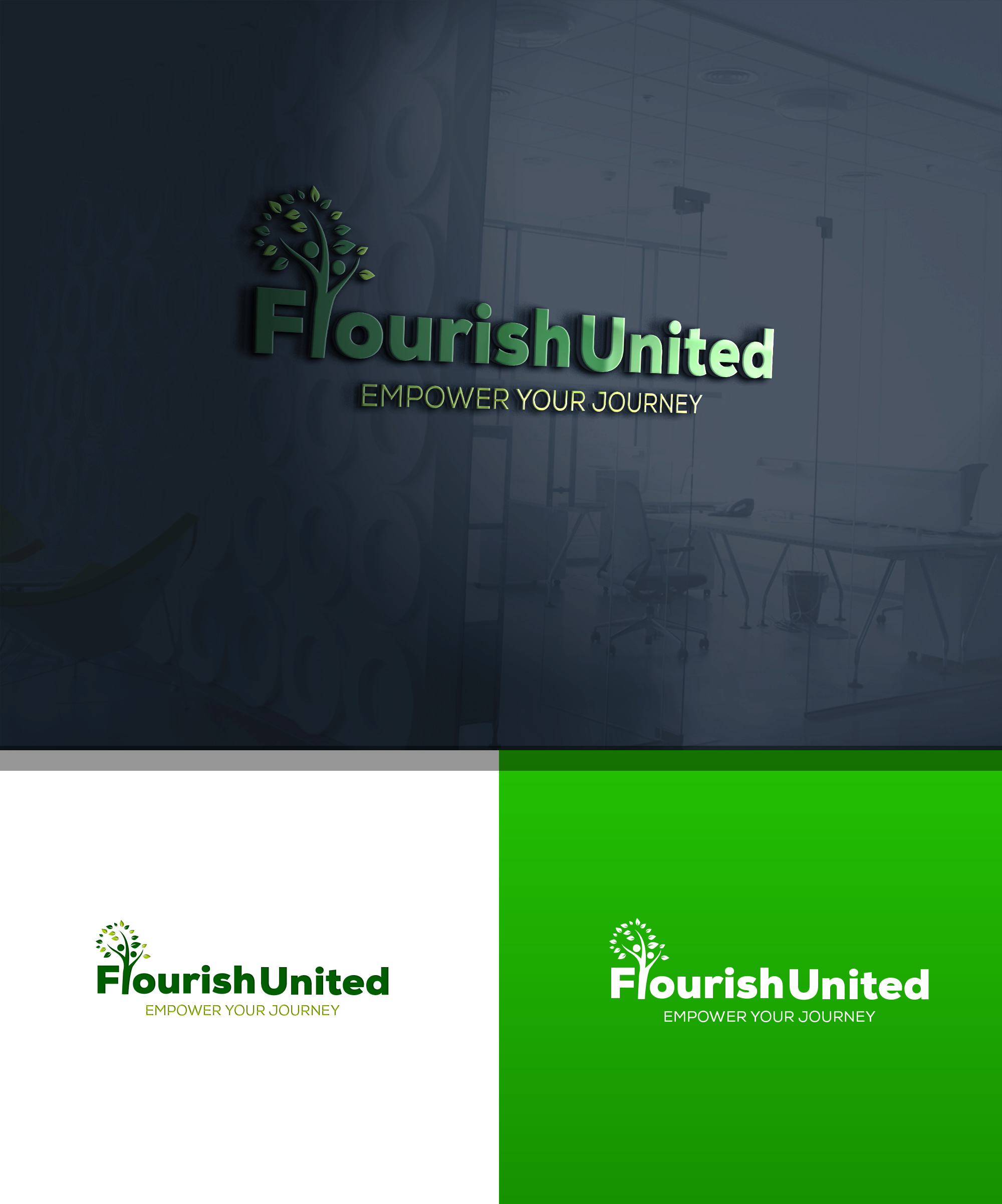 Logo Design by shahalam1957 for Flourish United PTY LTD | Design #35872758