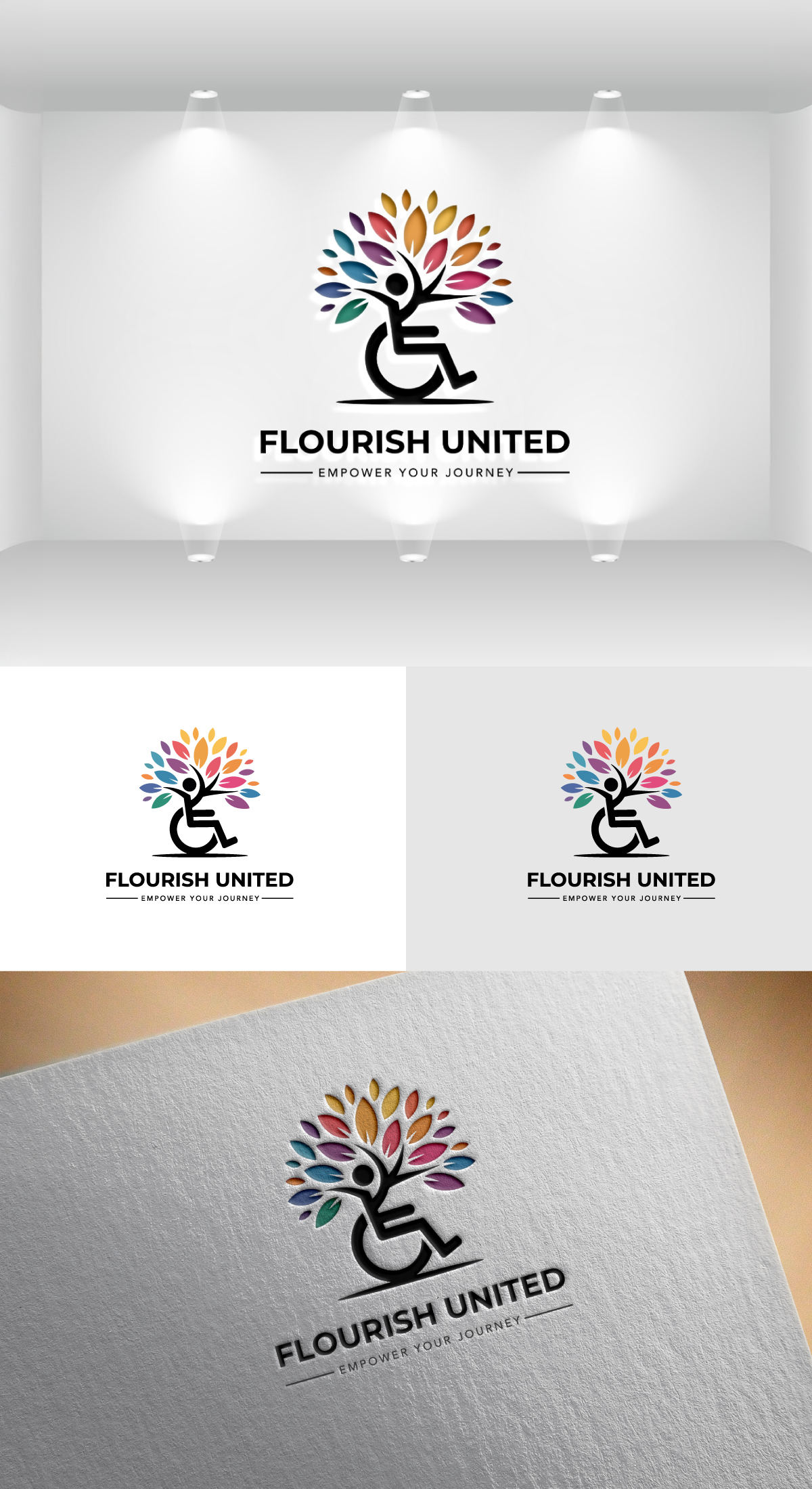 Logo Design by Creative__Art for Flourish United PTY LTD | Design #35938628