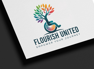 Logo Design by D -lara seen for Flourish United PTY LTD | Design: #35861420