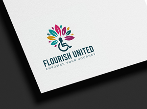 Logo Design by D -lara seen for Flourish United PTY LTD | Design: #35861422