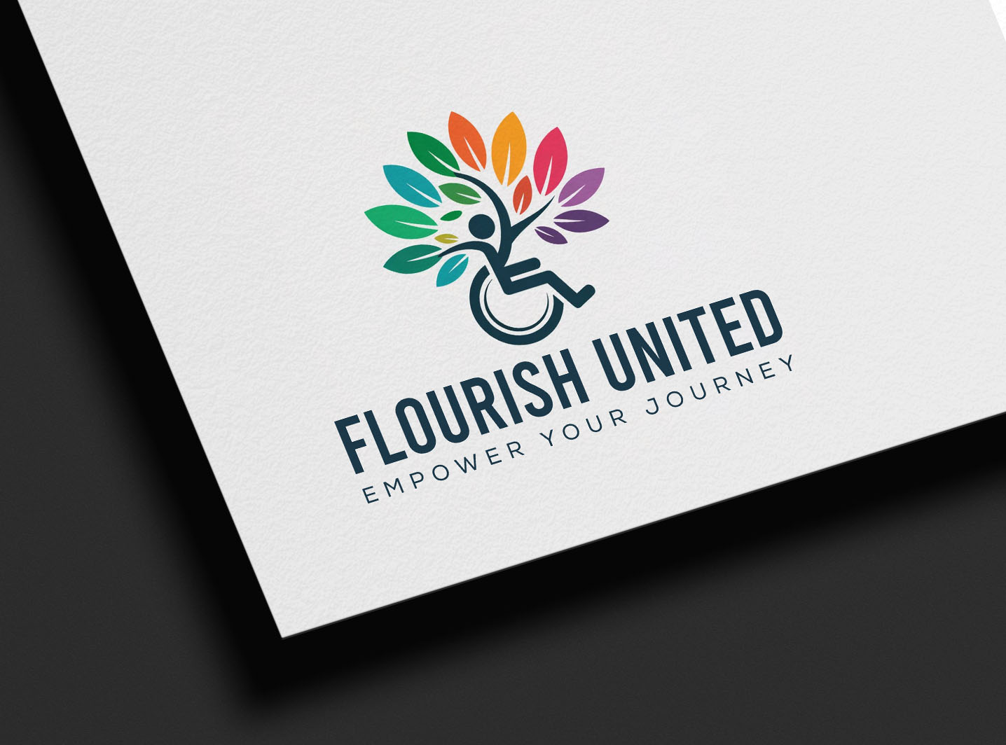 Logo Design by D -lara seen for Flourish United PTY LTD | Design #35861424