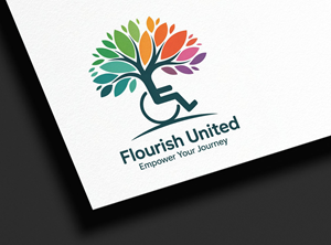 Logo Design by D -lara seen for Flourish United PTY LTD | Design: #35861425