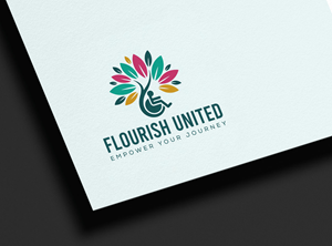 Logo Design by D -lara seen for Flourish United PTY LTD | Design: #35861426