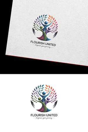 Logo Design by GraphiqueLab for Flourish United PTY LTD | Design: #35853413