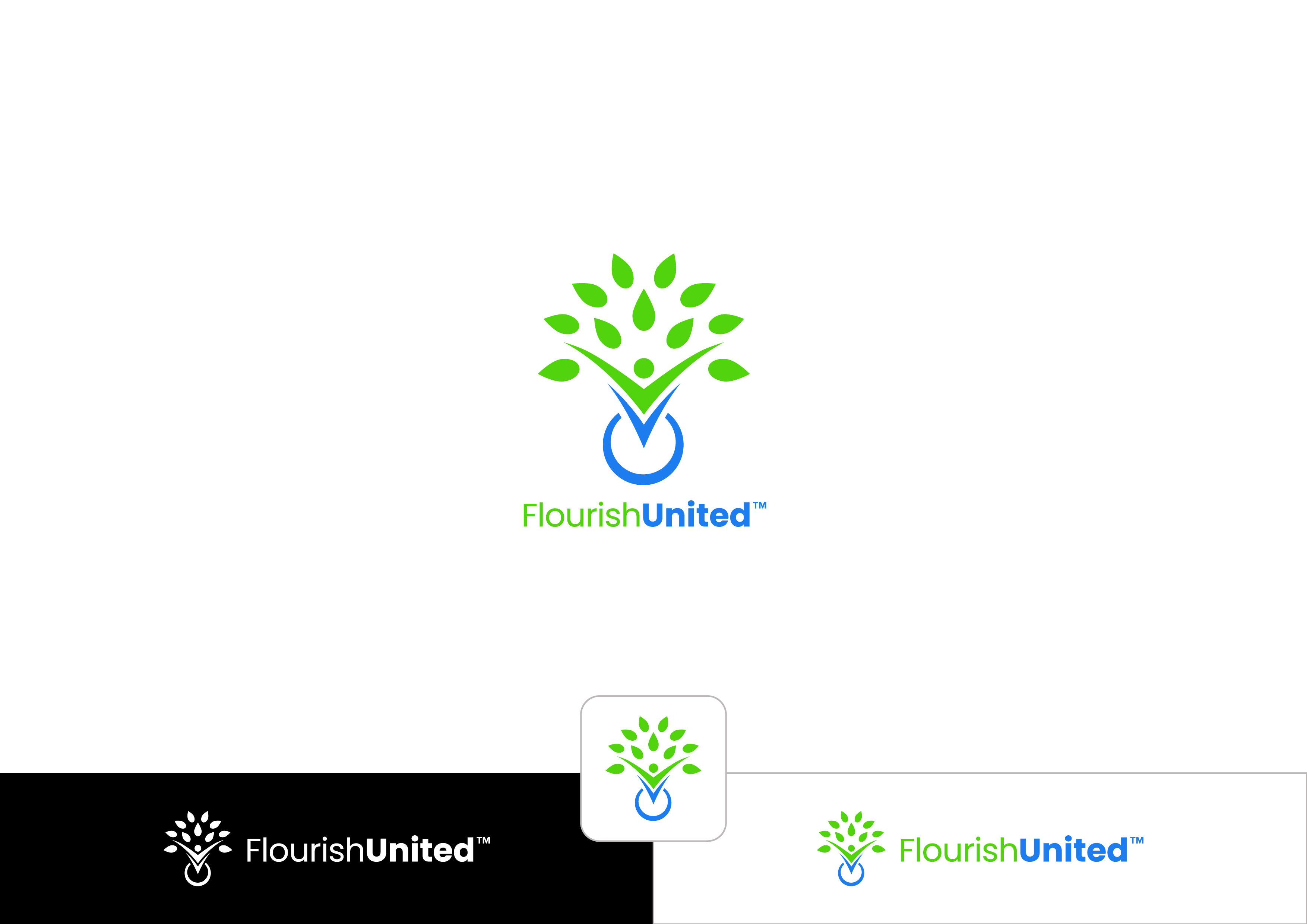 Logo Design by ~idiaz~ for Flourish United PTY LTD | Design #36041843