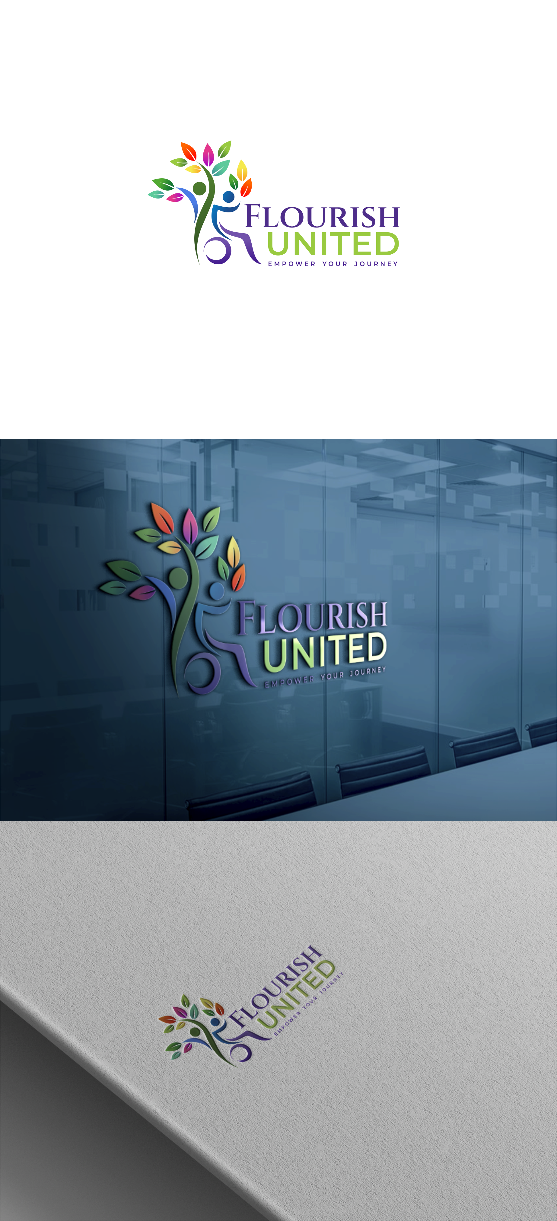 Logo Design by *mary for Flourish United PTY LTD | Design #35862414
