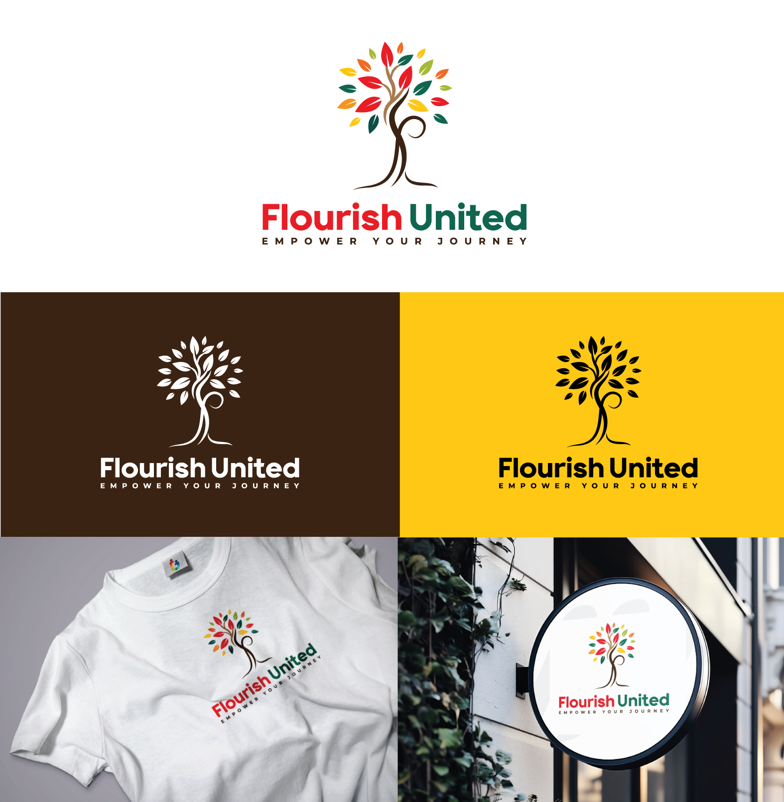Logo Design by AbhishekkM'24 for Flourish United PTY LTD | Design #35853075