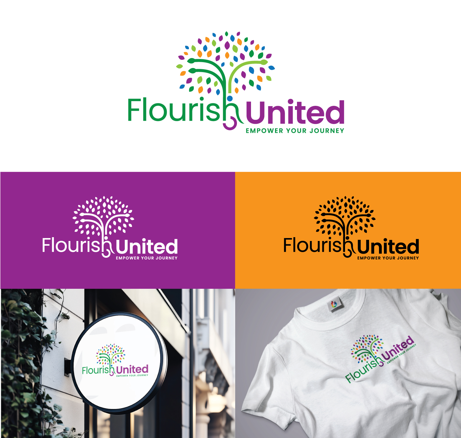 Logo Design by AbhishekkM'24 for Flourish United PTY LTD | Design #35853076