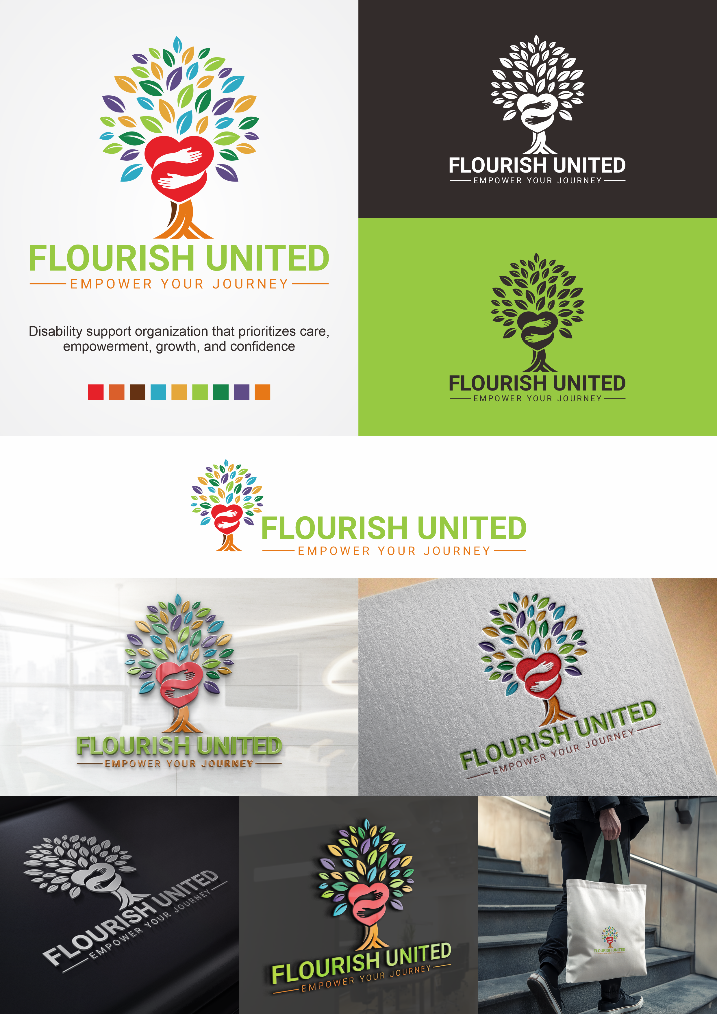 Logo Design by UP_Creative for Flourish United PTY LTD | Design #36053361