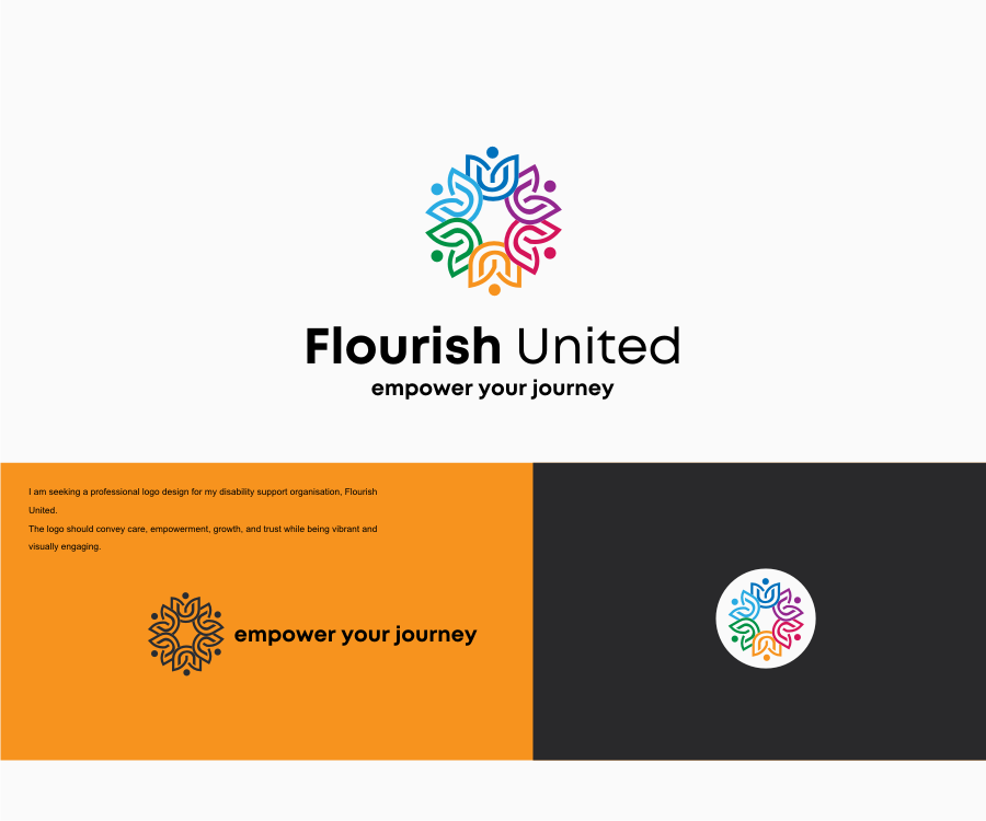 Logo Design by gray mind for Flourish United PTY LTD | Design #35880830