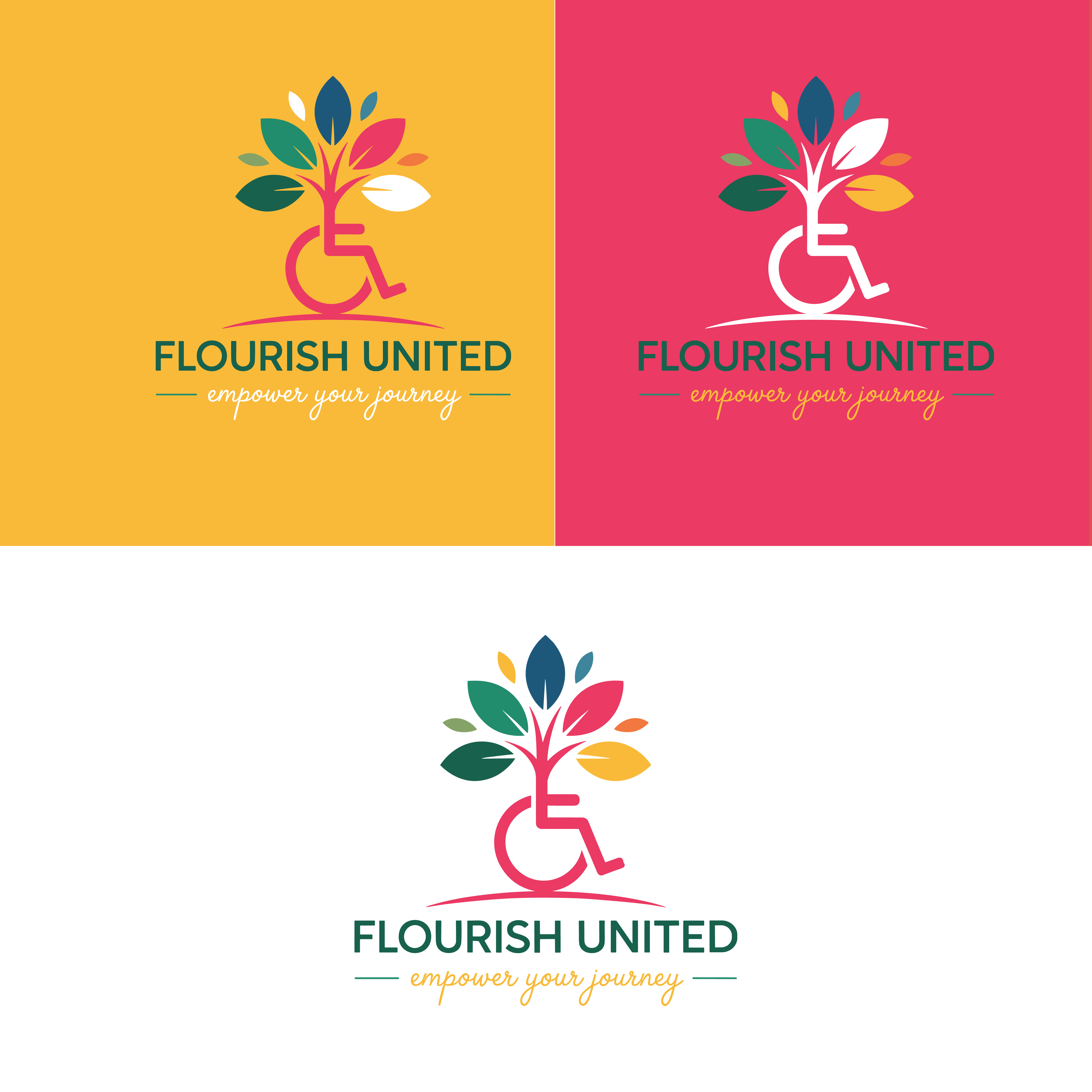 Logo-Design von Design Reflector für Flourish United PTY LTD | Design #35887338