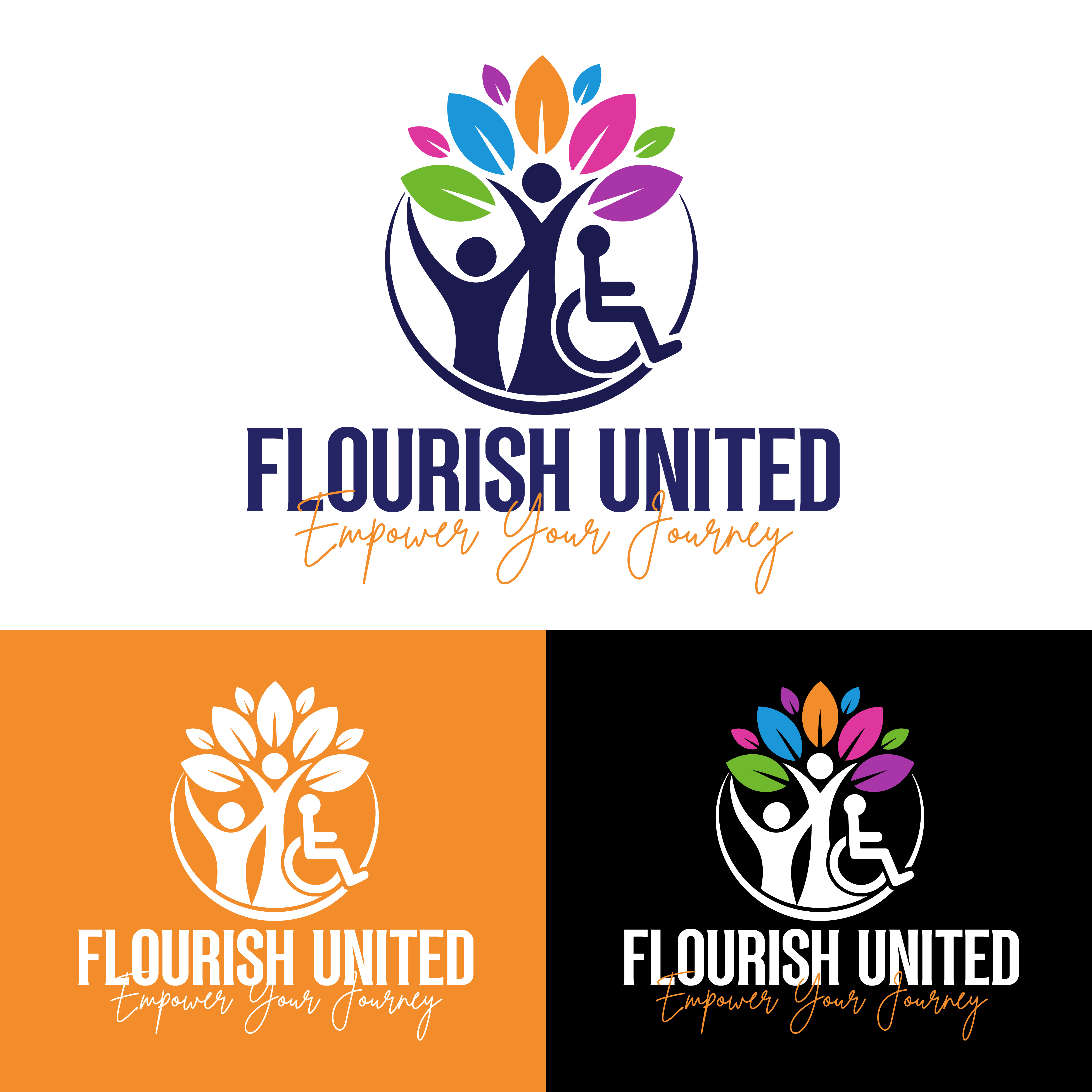 Logo Design by Design Reflector for Flourish United PTY LTD | Design #35887340