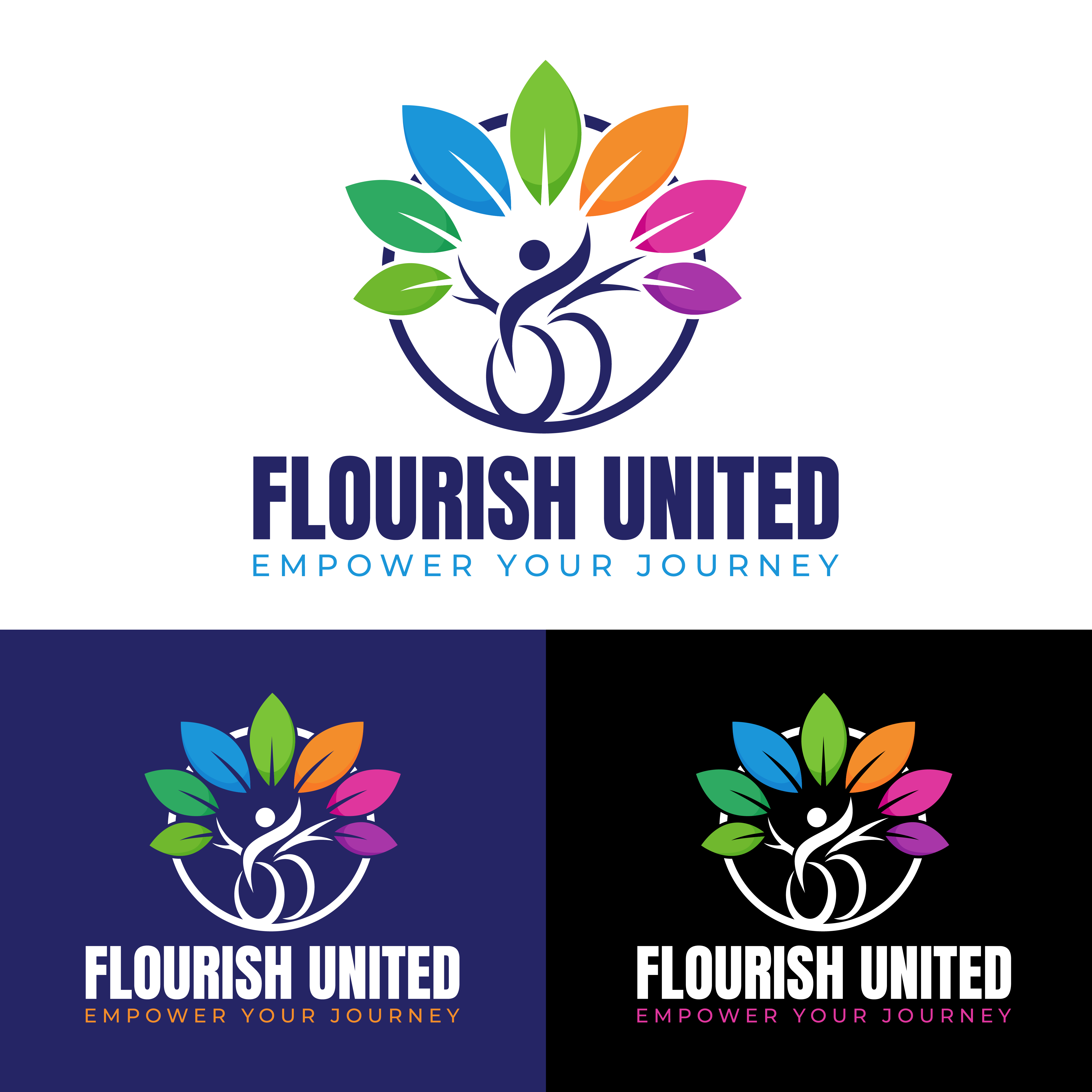 Logo Design by Design Reflector for Flourish United PTY LTD | Design #35887342
