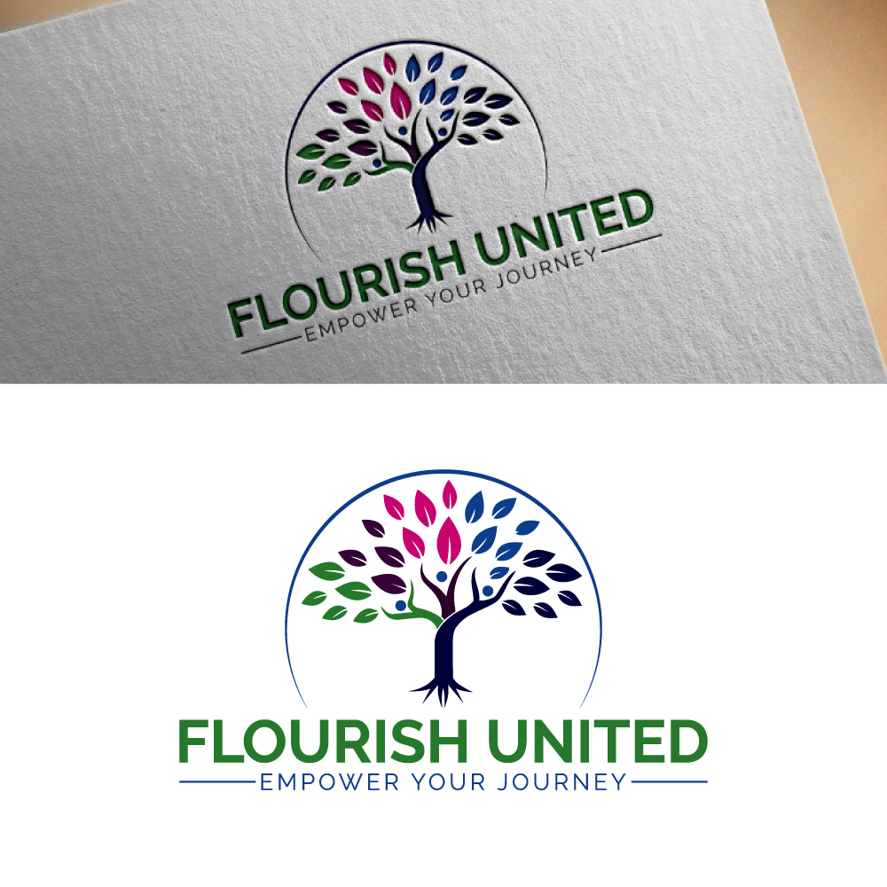 Logo Design by Dior design for Flourish United PTY LTD | Design #35857801