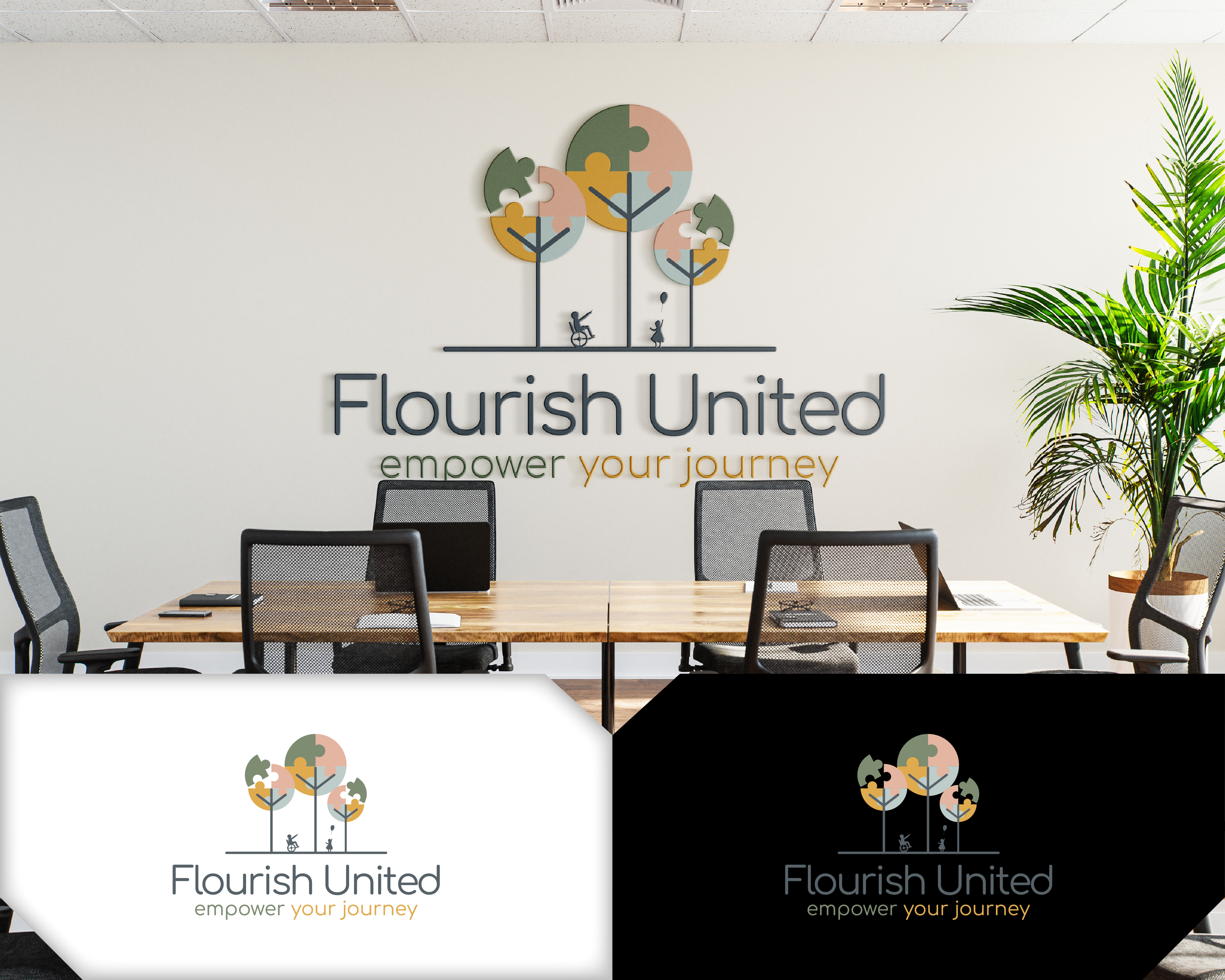 Logo-Design von designprotox für Flourish United PTY LTD | Design #35941036
