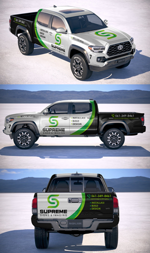 Car Wrap Design by AZ_Studio for Supreme Signs and Imaging Inc. | Design #35878161