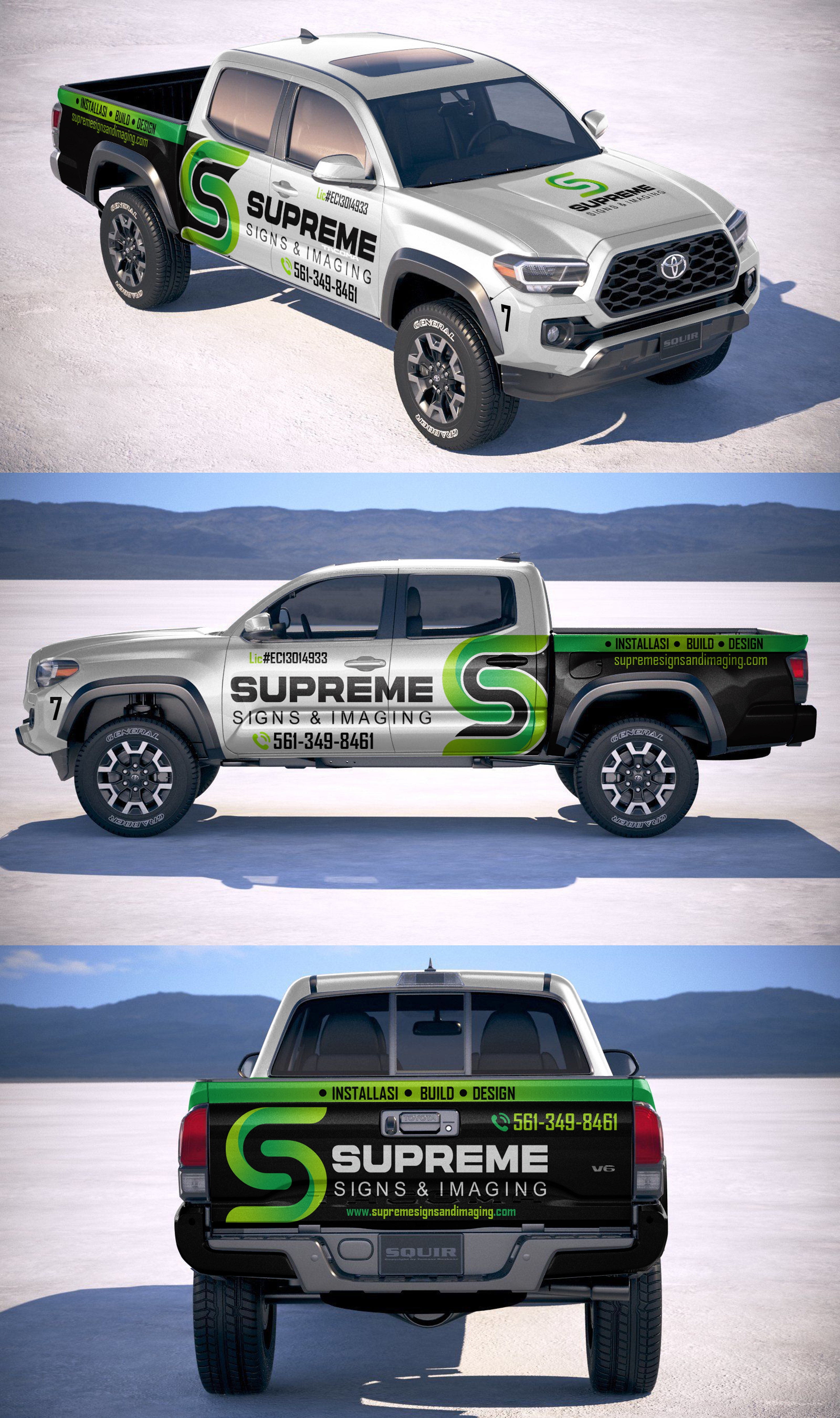 Diseño de Rotulación de Vehículo por AZ_Studio para Supreme Signs and Imaging Inc. | Diseño #35878162