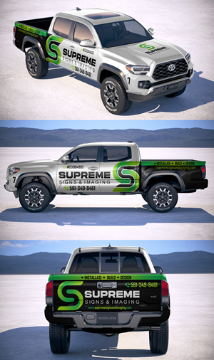 Car Wrap Design by AZ_Studio for Supreme Signs and Imaging Inc. | Design: #35878162