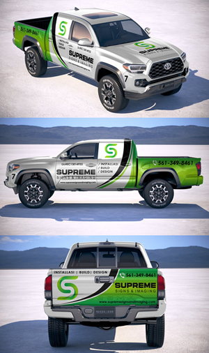 Car Wrap Design by AZ_Studio for Supreme Signs and Imaging Inc. | Design: #35880142