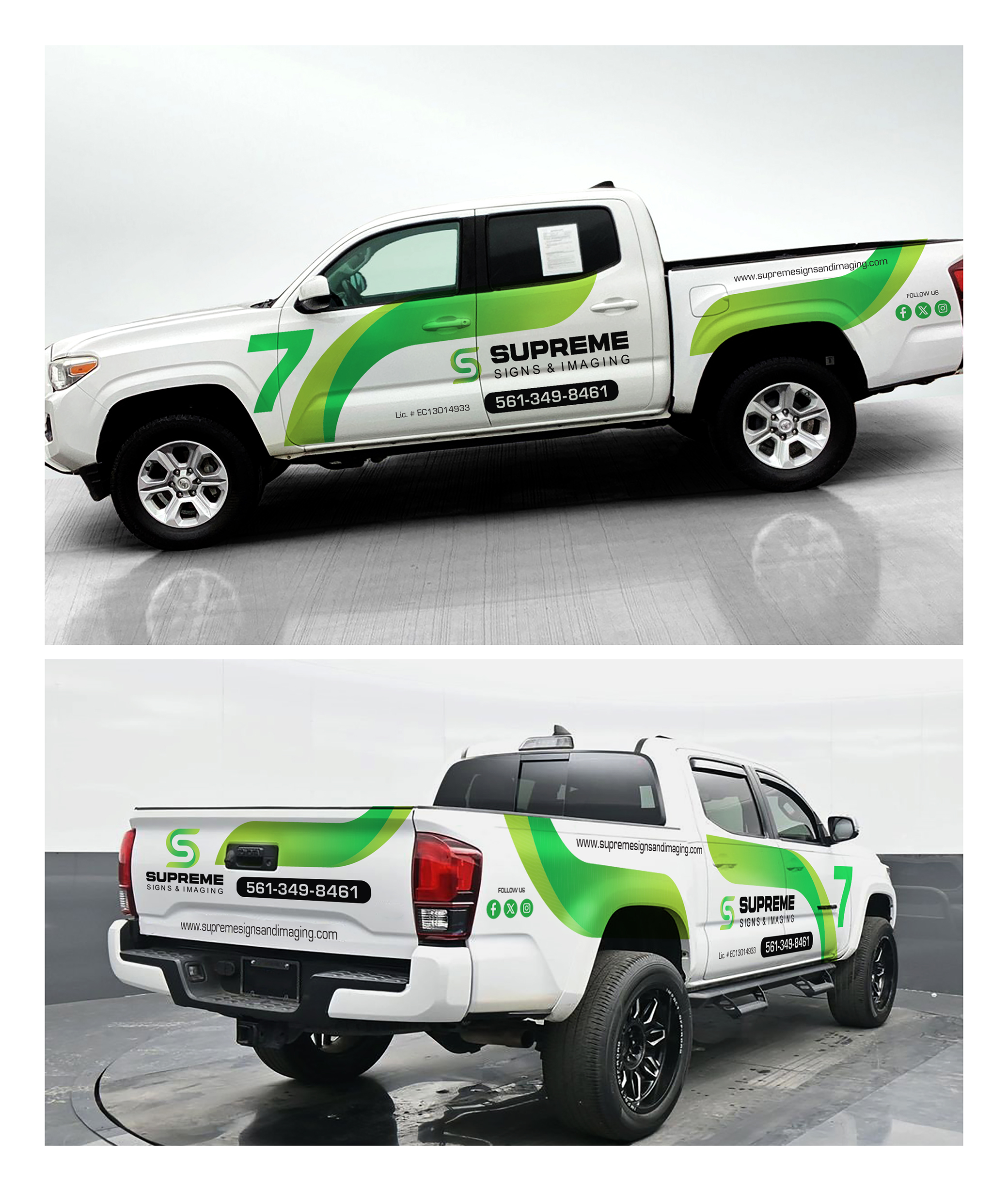 Car Wrap-Design von COLOURS BRANDING für Supreme Signs and Imaging Inc. | Design #35871918