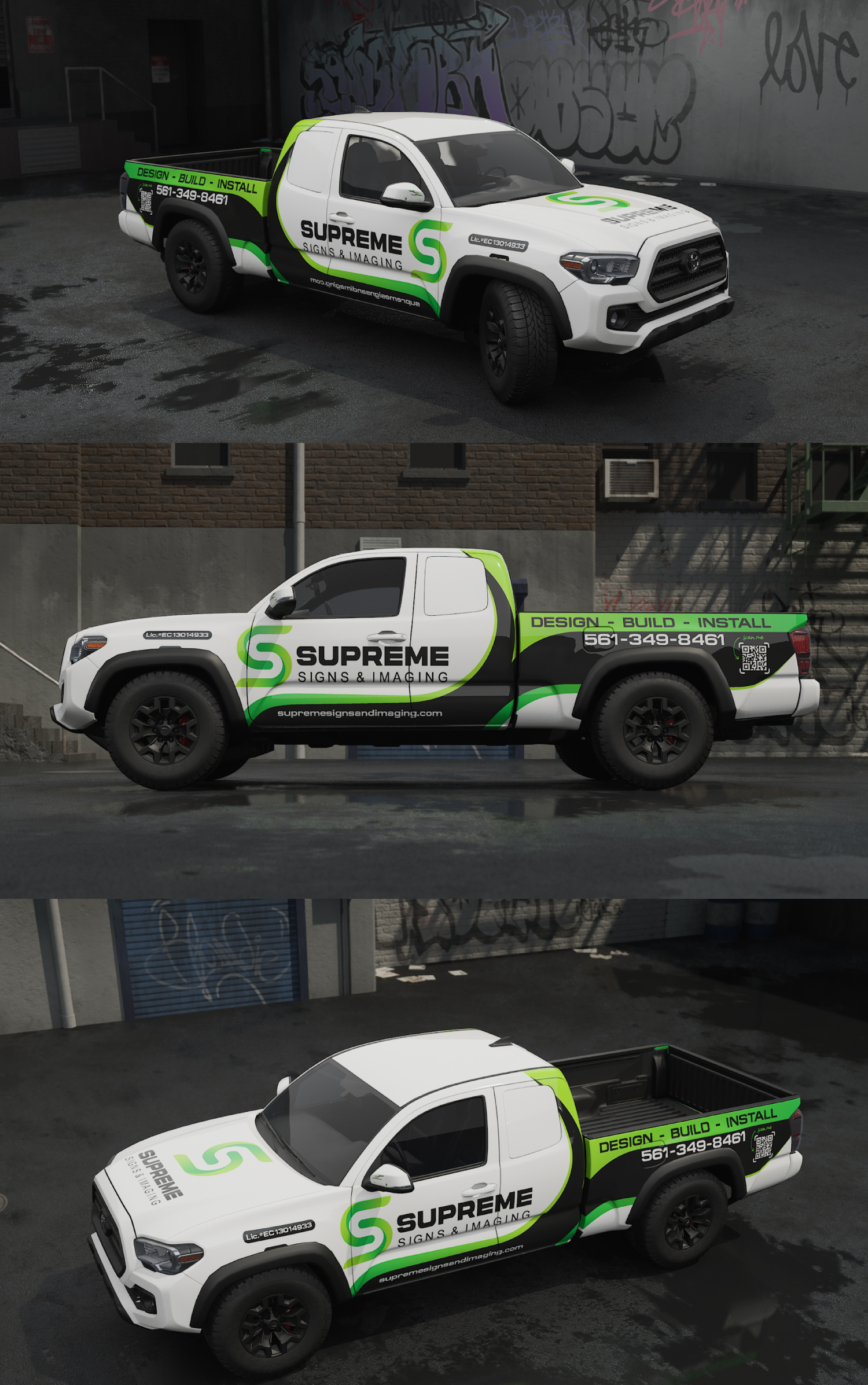 Diseño de Rotulación de Vehículo por Wrapcia para Supreme Signs and Imaging Inc. | Diseño #35868143