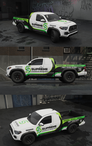 Car Wrap Design by Wrapcia for Supreme Signs and Imaging Inc. | Design: #35868143