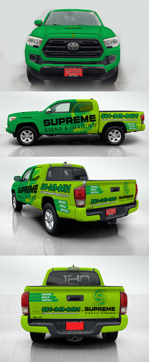 Car Wrap Design by Fine Graphics House