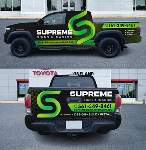 Car Wrap Design by typefdesign for Supreme Signs and Imaging Inc. | Design: #35891319