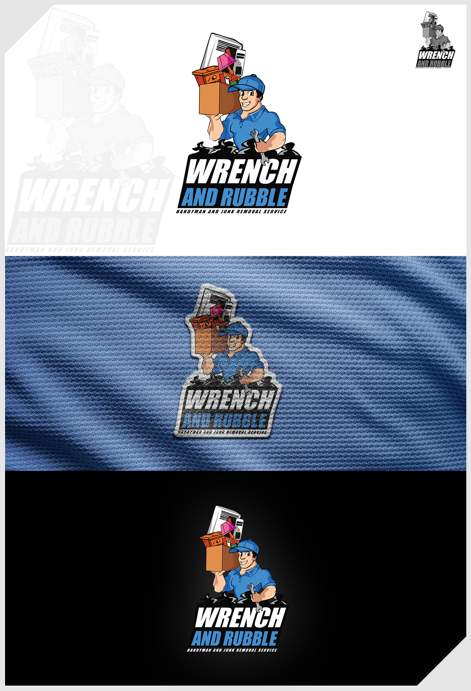 Logo Design by IDesign1606 for Wrench and Rubble | Design #35858413