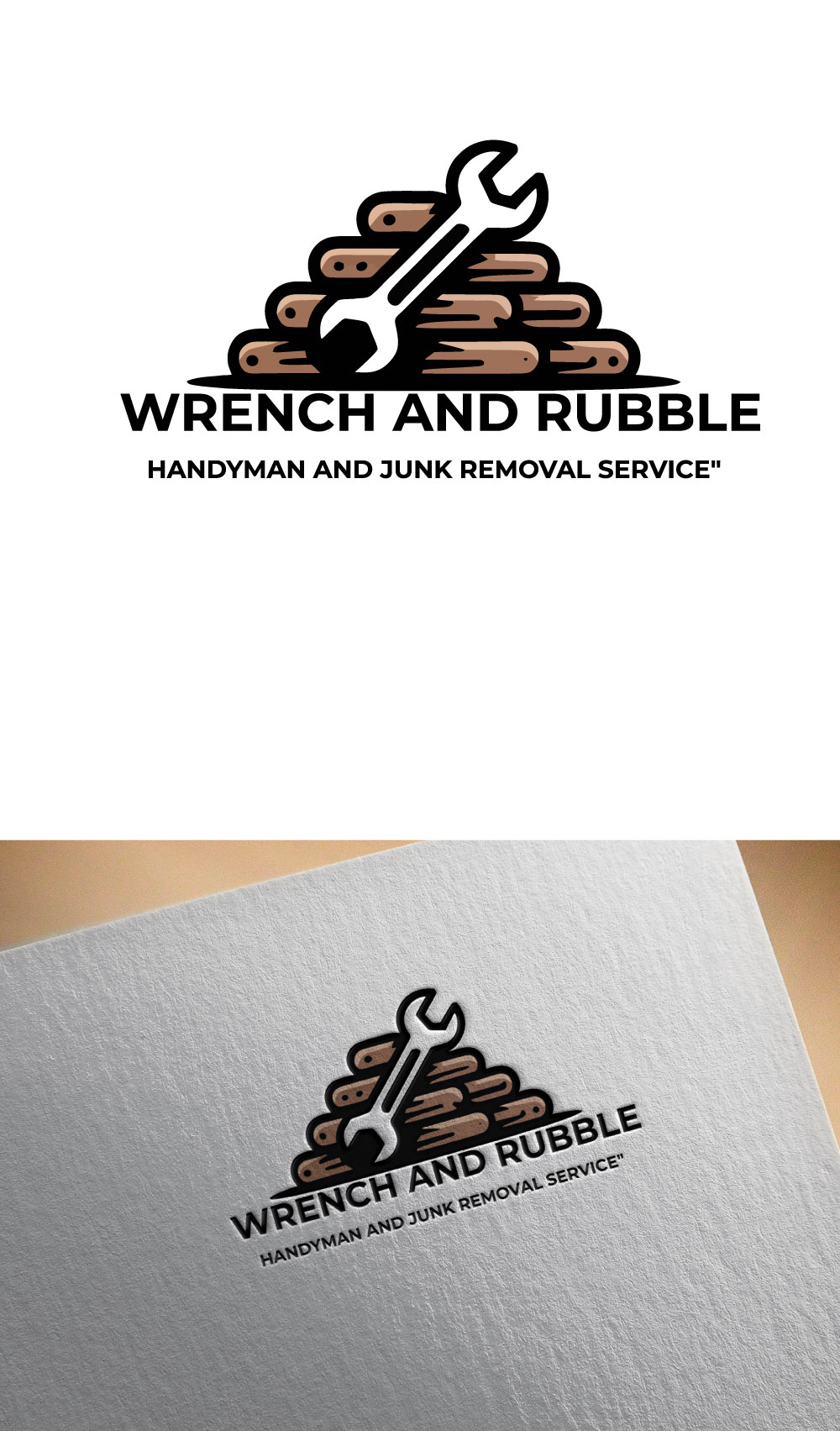 Logo Design by DesignVerse777 for Wrench and Rubble | Design #35855735