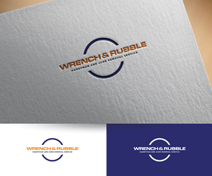 Logo Design by bejobound for Wrench and Rubble | Design: #35861241