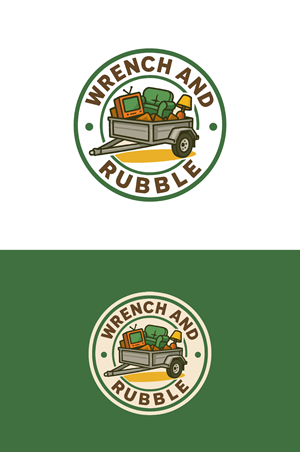 Logo Design by apik. for Wrench and Rubble | Design: #35856529