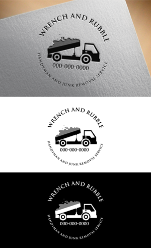 Logo Design by AKTech for Wrench and Rubble | Design: #35857412