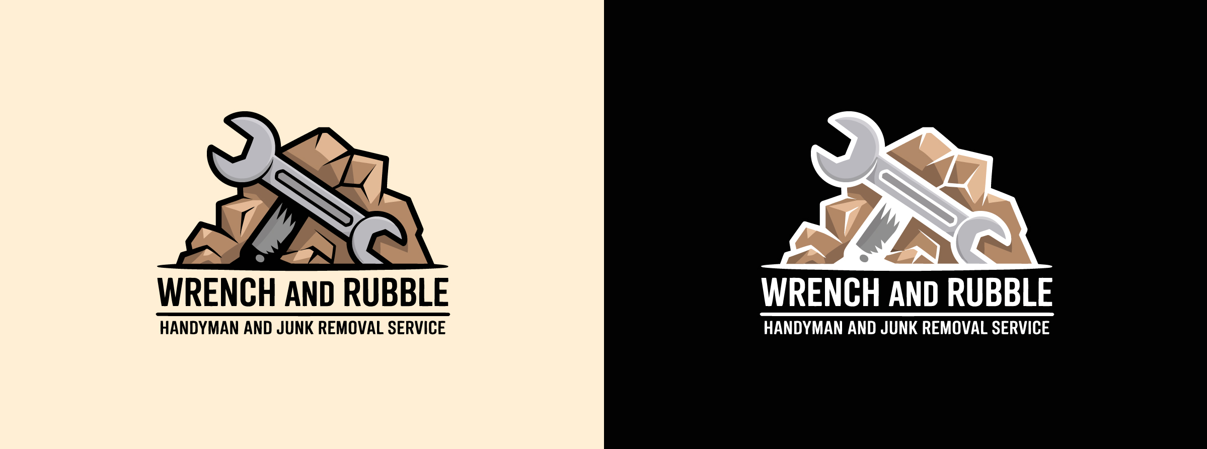 Diseño de Logo por Christian Cruz para Wrench and Rubble | Diseño #35855282