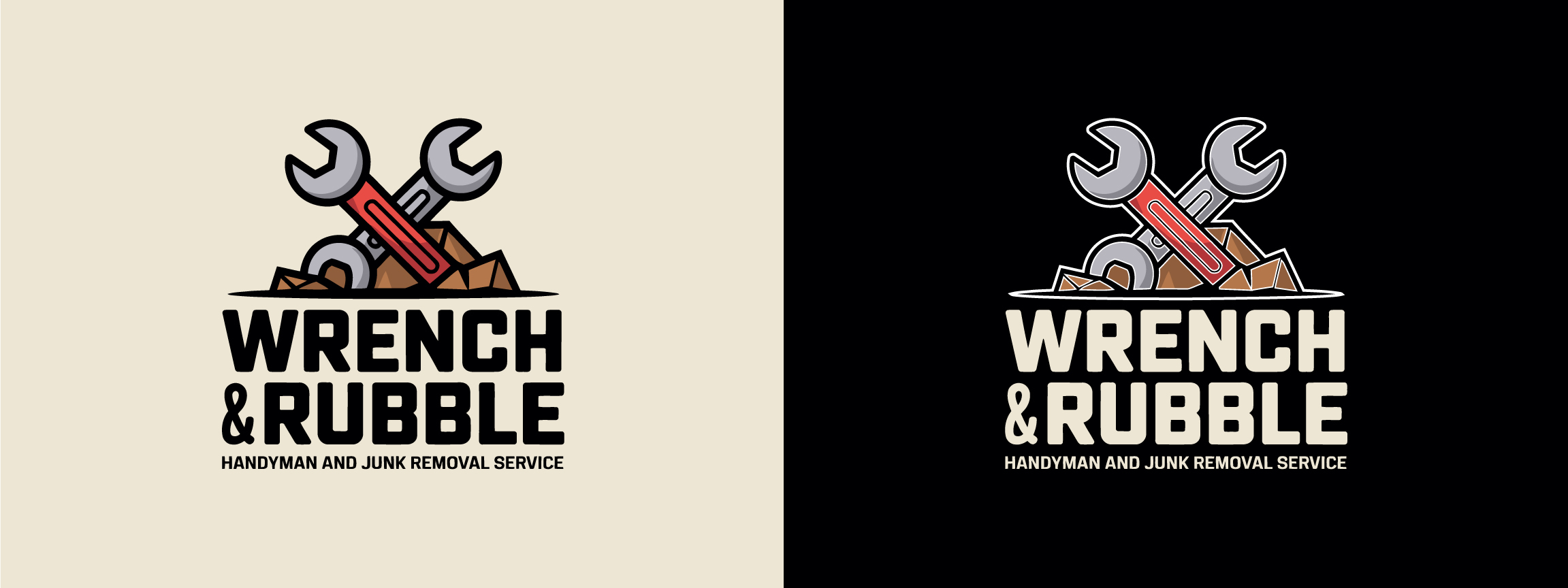 Diseño de Logo por Christian Cruz para Wrench and Rubble | Diseño #35855285