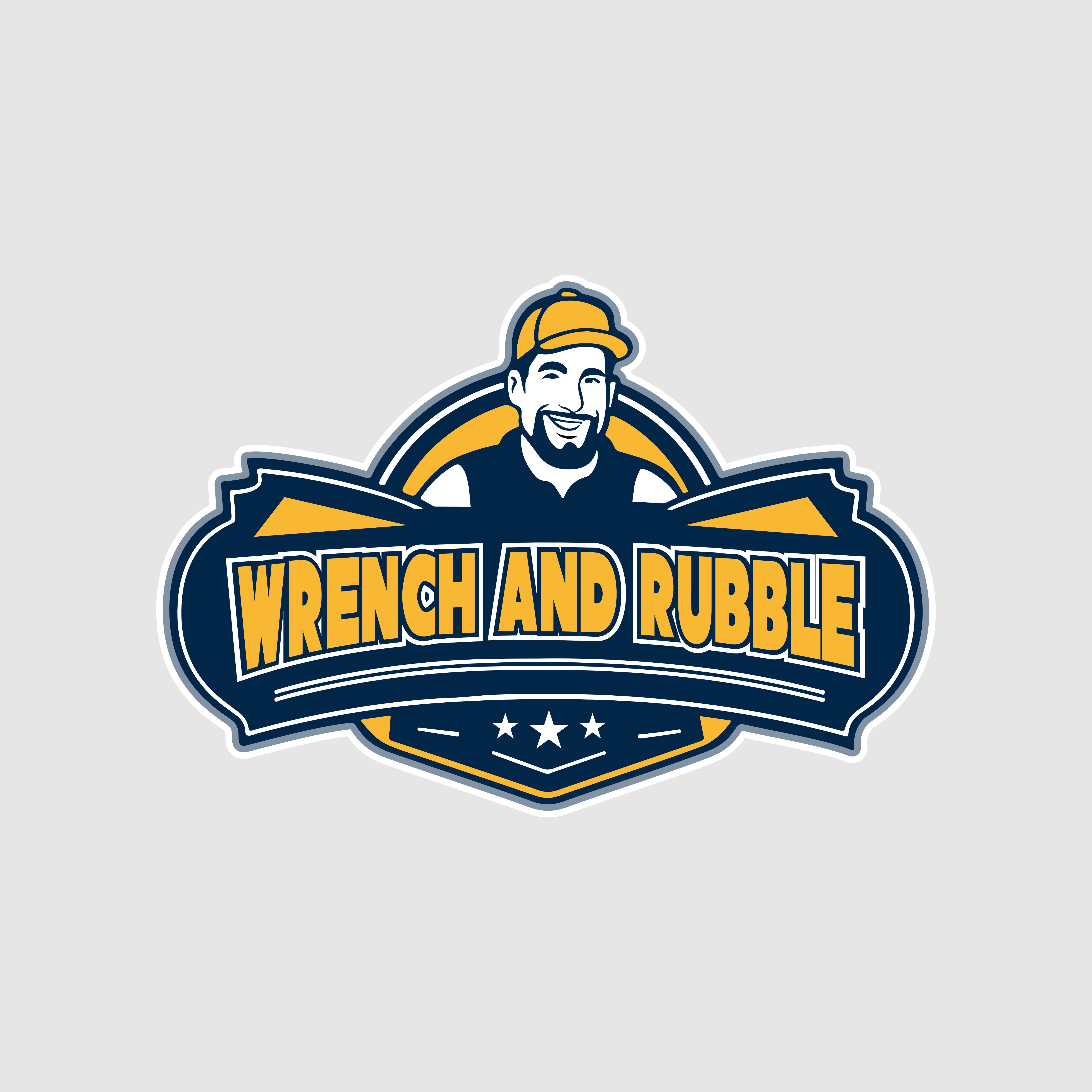 Logo-Design von J' Design für Wrench and Rubble | Design #35853716
