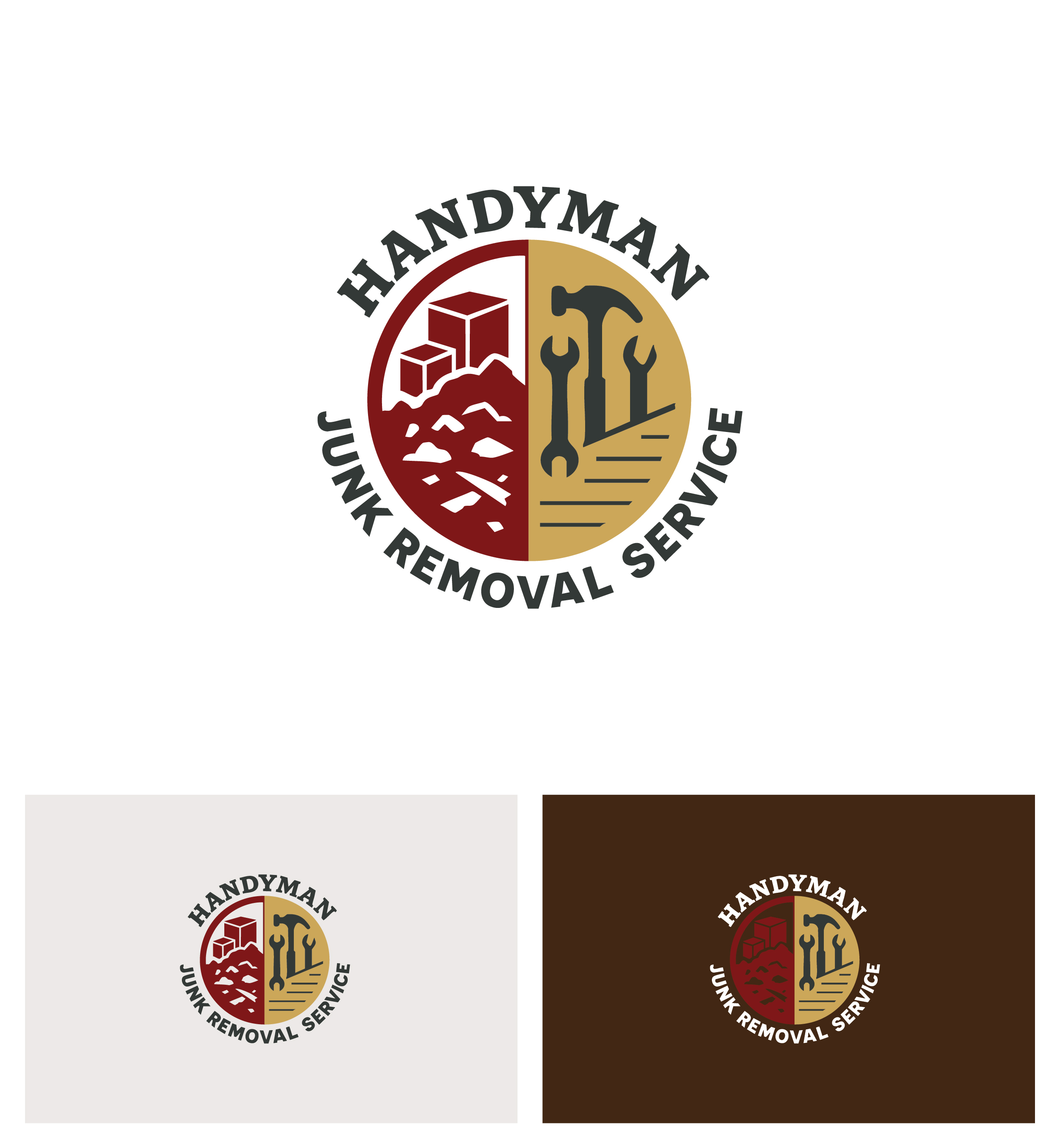 Logo Design by Afsana_Hoque for Wrench and Rubble | Design #35858820