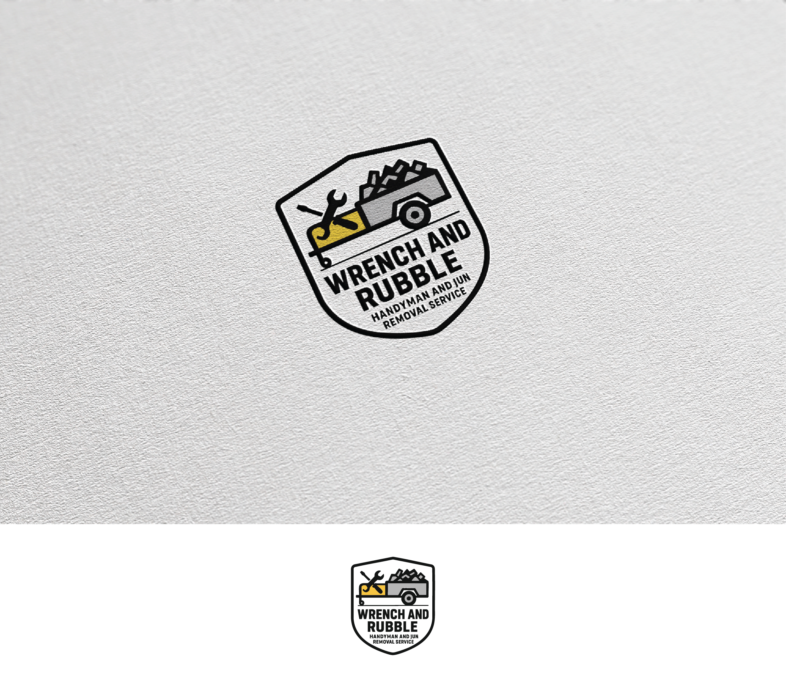 Logo Design by Afsana_Hoque for Wrench and Rubble | Design #35858822