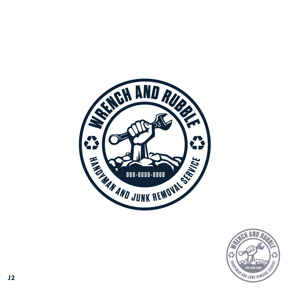 Diseño de Logo por Sujit Banerjee para Wrench and Rubble | Diseño #35856550