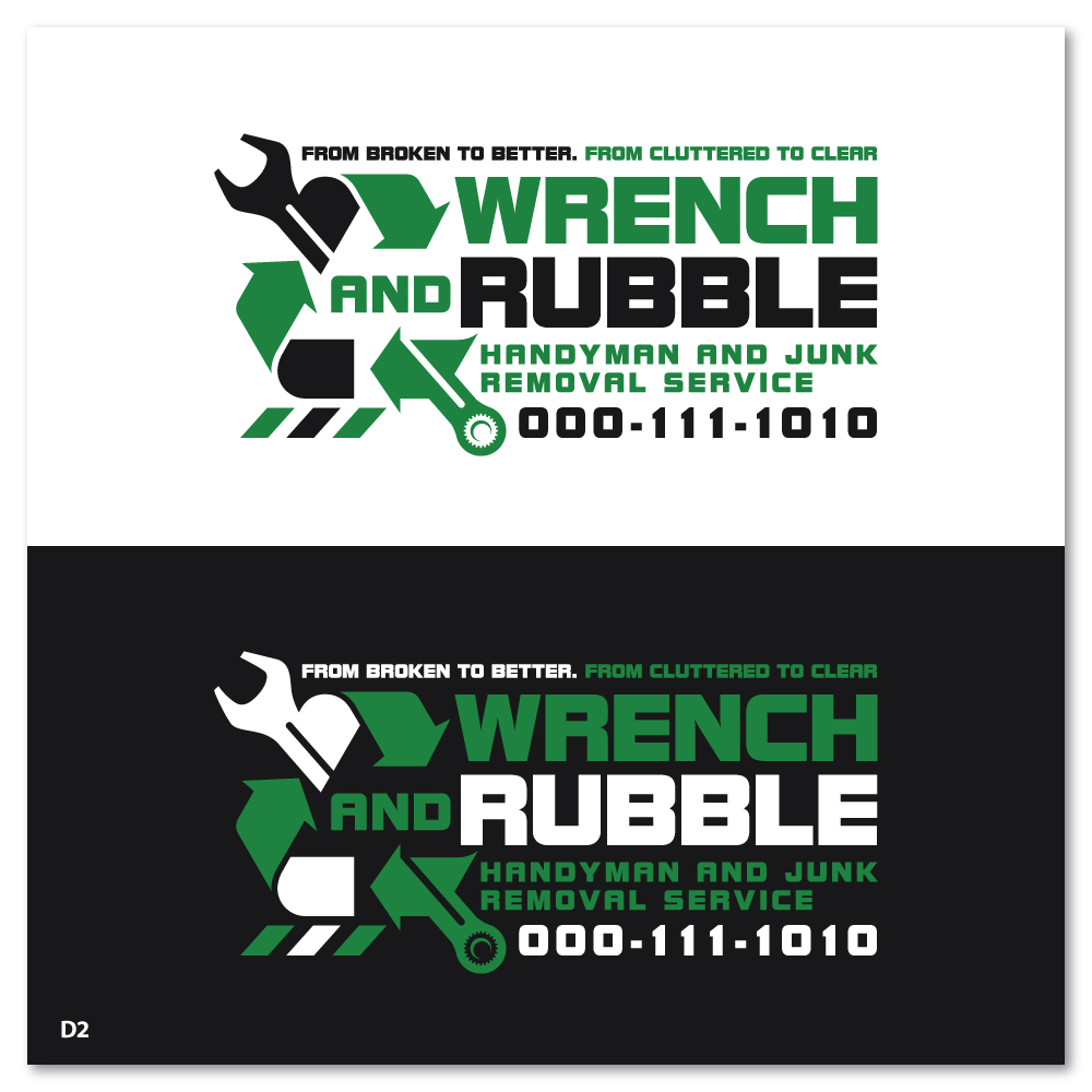 Logo Design by Sujit Banerjee for Wrench and Rubble | Design #35856551