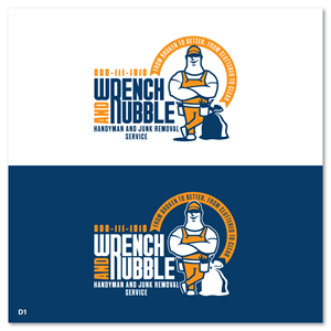 Logo Design by Sujit Banerjee for Wrench and Rubble | Design: #35856552