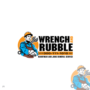 Logo Design by Sujit Banerjee for Wrench and Rubble | Design: #35856554